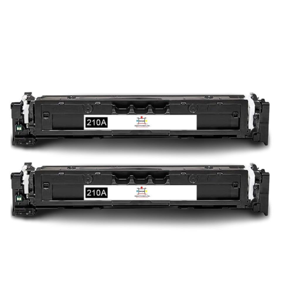Compatible Toner Cartridge Replacement For HP W2100A (210A) Black (2K YLD) 2-PACK
