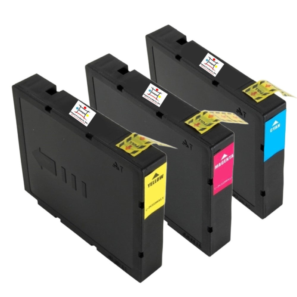 Compatible Ink Cartridge Replacement For CANON 9268B001, 9269B001, 9270B001 (PGI-2200XL) Cyan, Magenta, Yellow (1.5K YLD) 3-Pack
