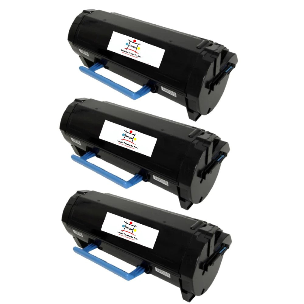 Compatible Toner Cartridge Replacement For Lexmark 24B6035 (Black) 16K YLD (3-Pack)