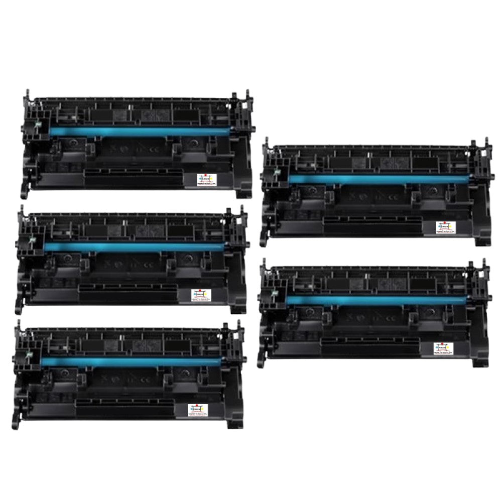 Compatible Toner Cartridge Replacement For Canon 3009C001 (057) Black (3.1K YLD) 5-Pack