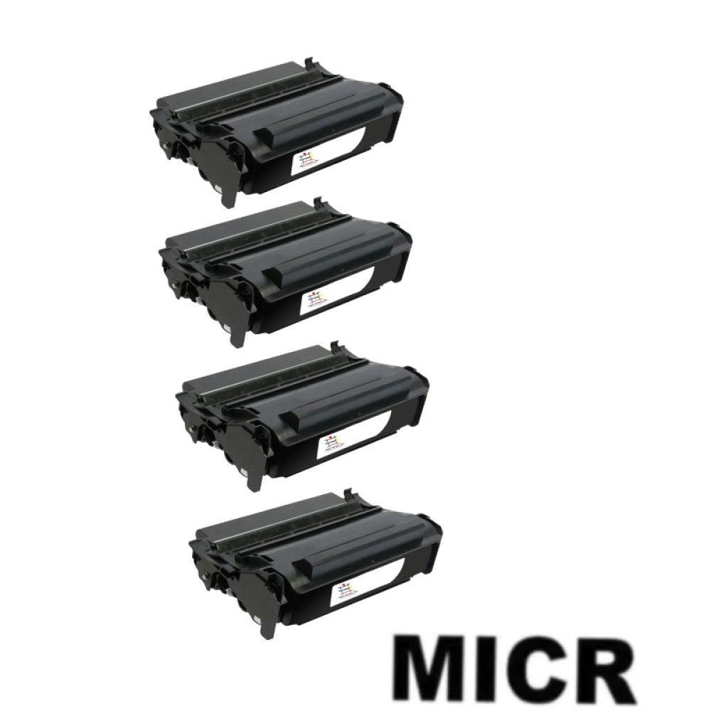 Compatible Toner Cartridge Replacement For Dell 310-3547 (R0887) Black (10K YLD) W/Micr (4-Pack)