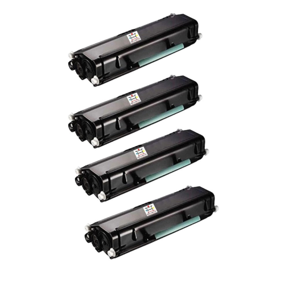 Compatible Toner Cartridge Replacement For DELL 330-8987 (High Yield Black) 14K YLD (4-Pack)