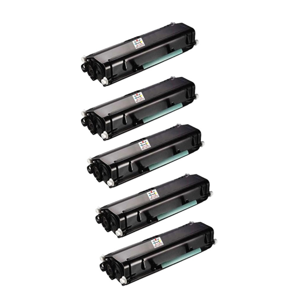 Compatible Toner Cartridge Replacement For DELL 330-8987 (High Yield Black) 14K YLD (5-Pack)