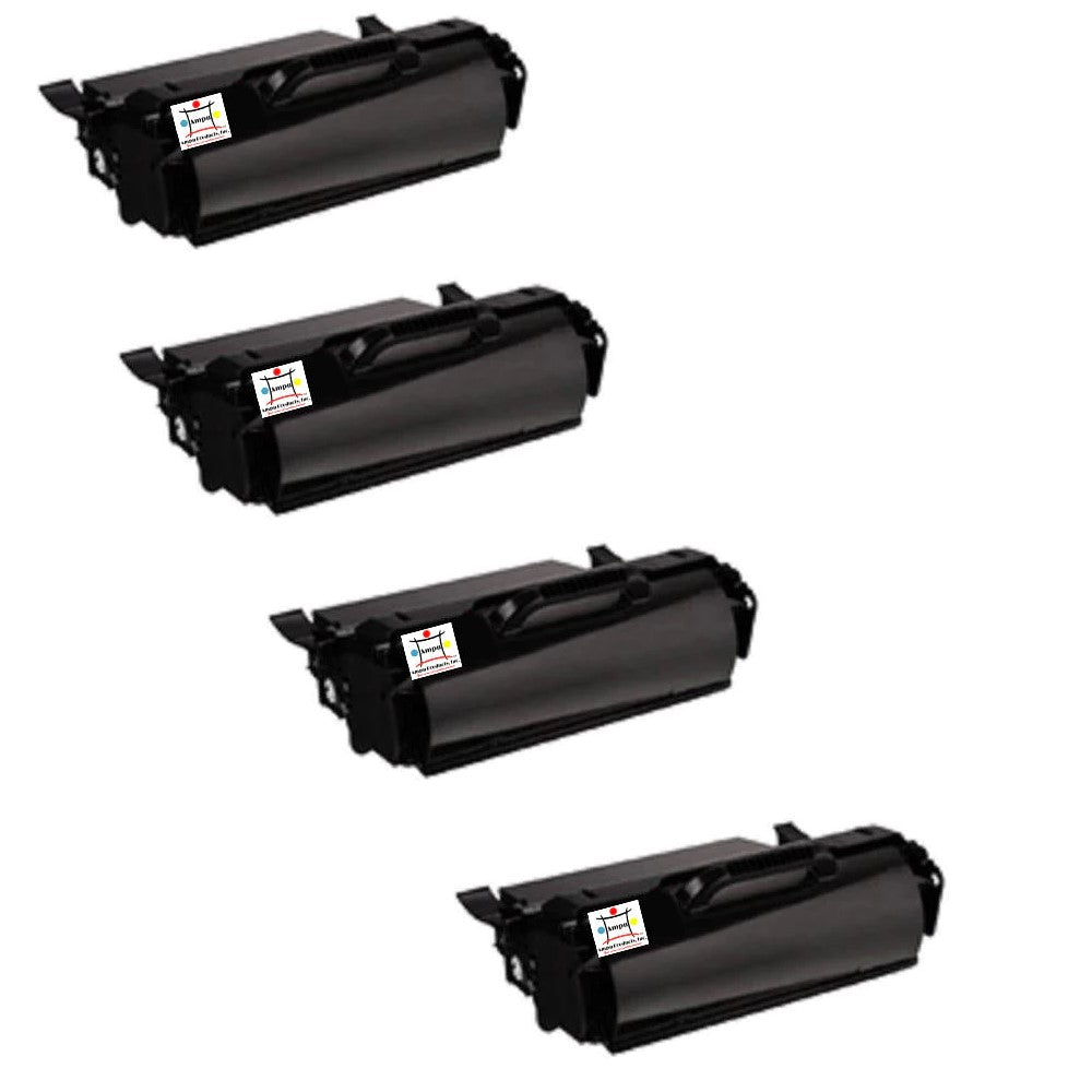 Compatible Toner Cartridge Replacement For DELL 330-9792 (PK6Y4) Extra High Yield Black (36K YLD) 4-Pack