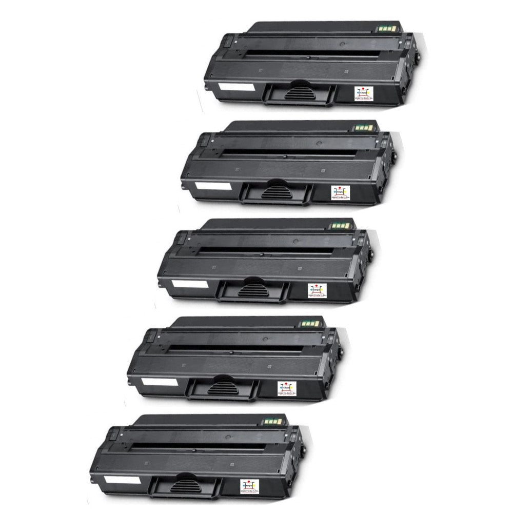 Compatible Toner Cartridge Replacement For DELL 331-7328 (DRYXV) High Yield Black (2.5K YLD) 5-Pack