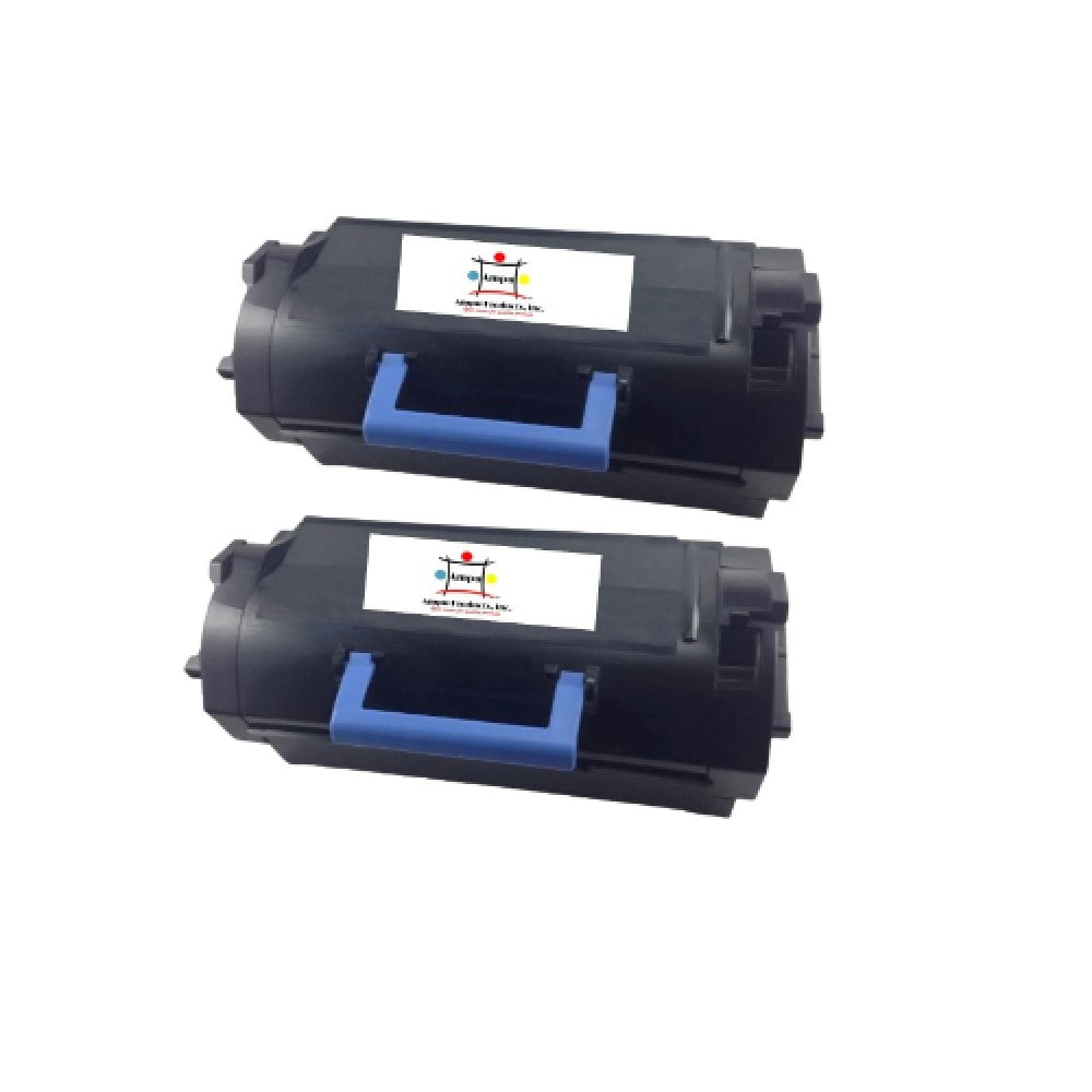 Compatible Toner Cartridge Replacement For DELL 331-9755 (X5GDJ) High Yield Black (25K YLD) 2-Pack