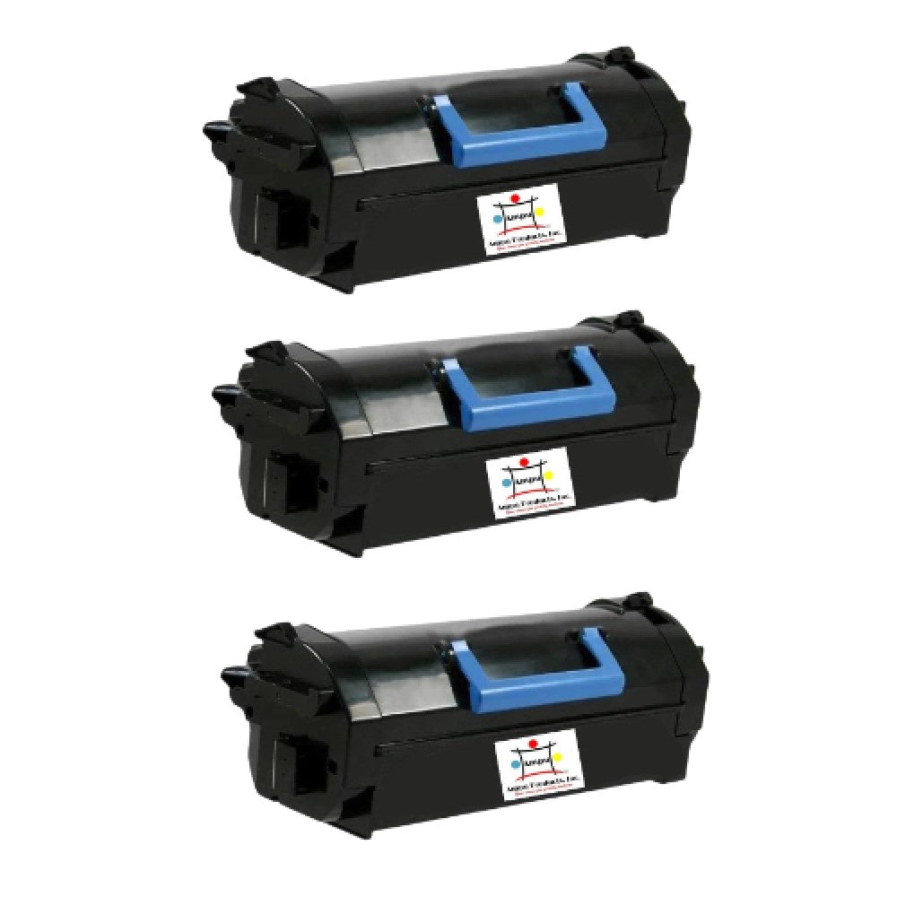 Compatible Toner Cartridge Replacement For DELL 332-0131 (98VWN) Black (45K YLD) 3-Pack