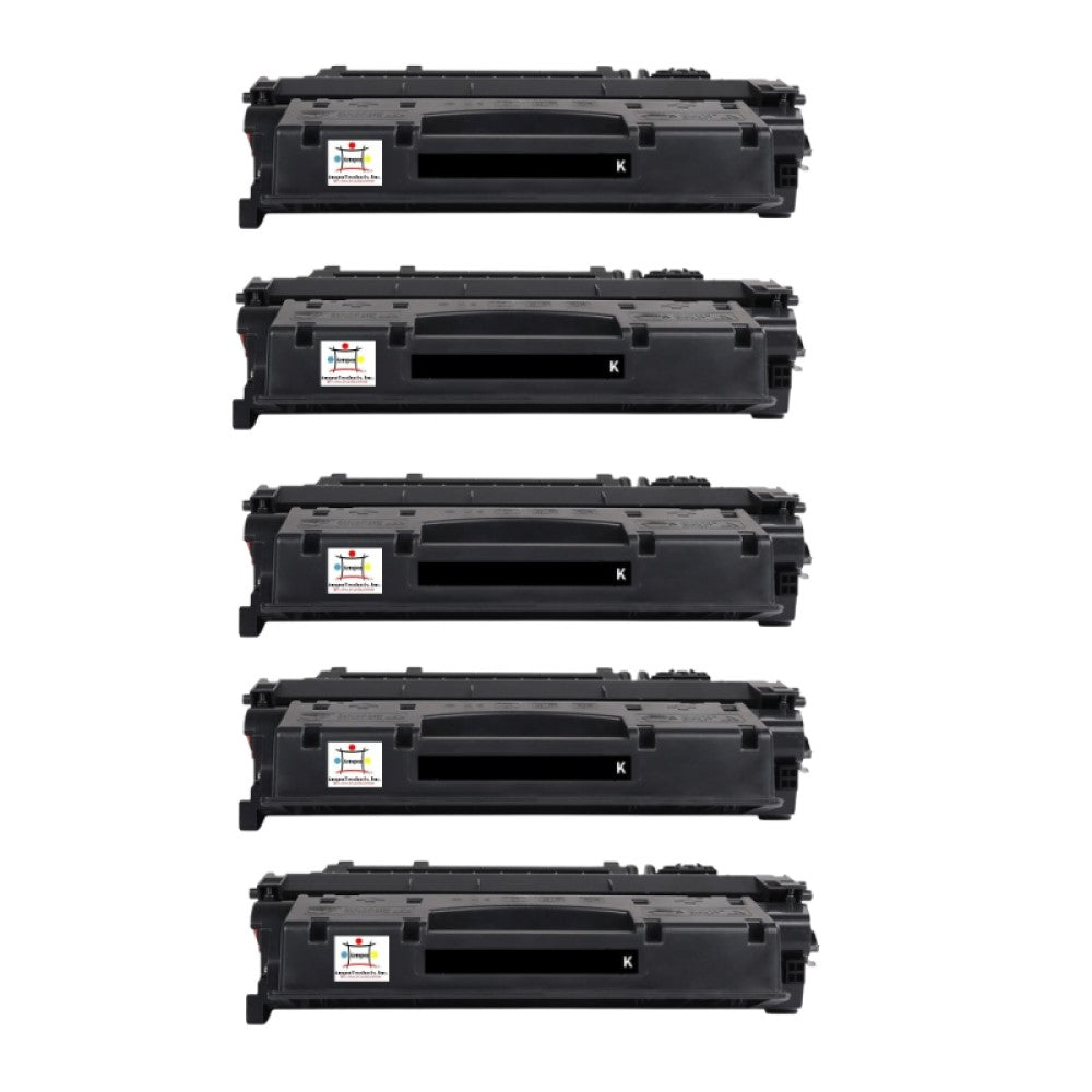 Compatible Toner Cartridge Replacement For CANON 3480B001AA (119) High Yield Black (6.4K YLD) 5-Pack