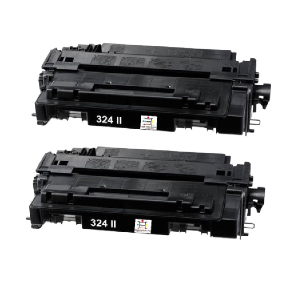 Compatible Toner Cartridge Replacement For CANON 3482B013AA (324II) Black (12.5K YLD) 2-Pack