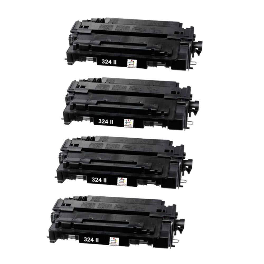 Compatible Toner Cartridge Replacement For CANON 3482B013AA (324II) Black (12.5K YLD) 4-Pack