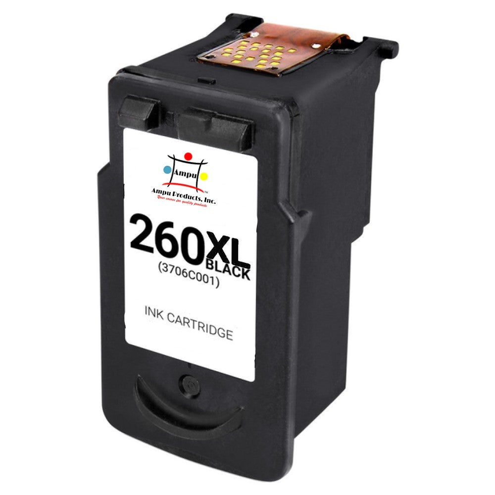 Compatible Ink Cartridge Replacement For CANON 3706C001 (PG-260XL) Black (400 YLD)
