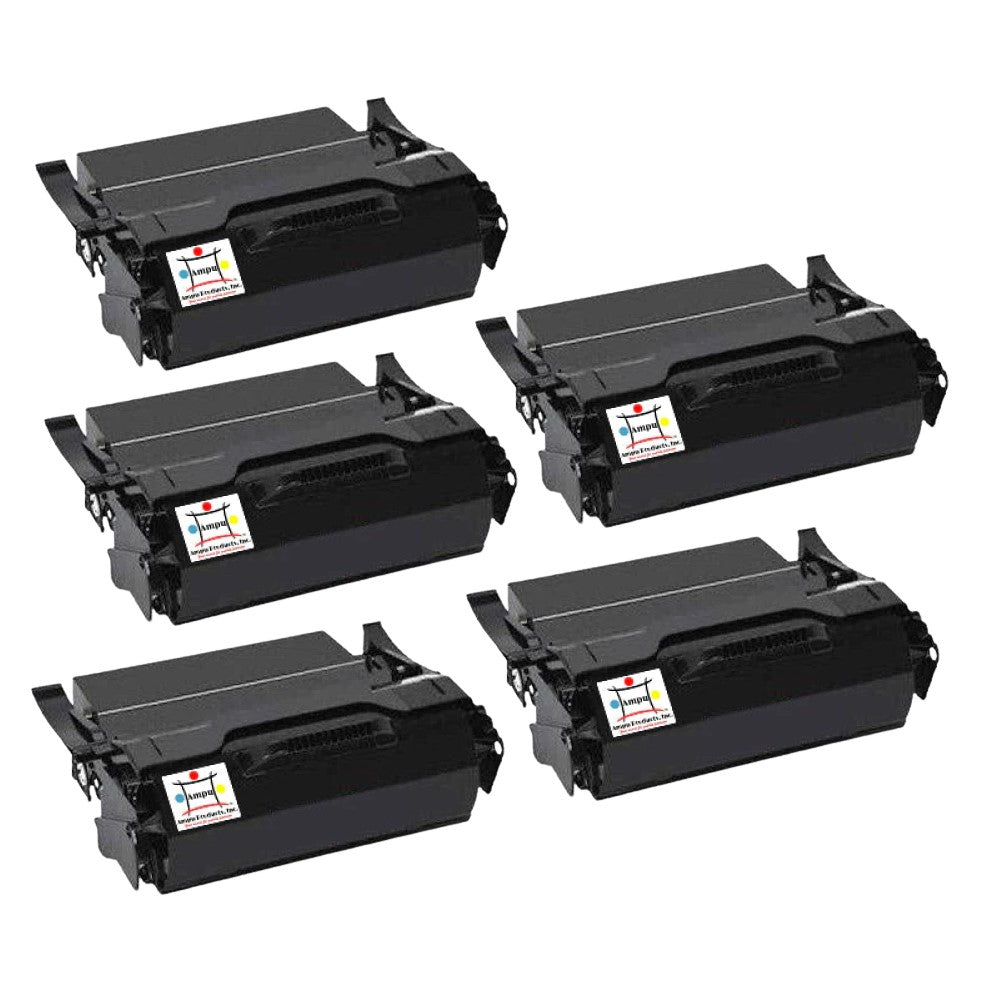 Compatible Toner Cartridge Replacement For IBM 39V2513 (Black) 25K YLD (5-Pack)