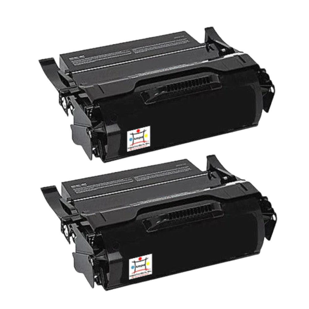 Compatible Toner Cartridge Replacement For IBM 39V2968 (High Yield Black) 25K YLD (2-Pack)