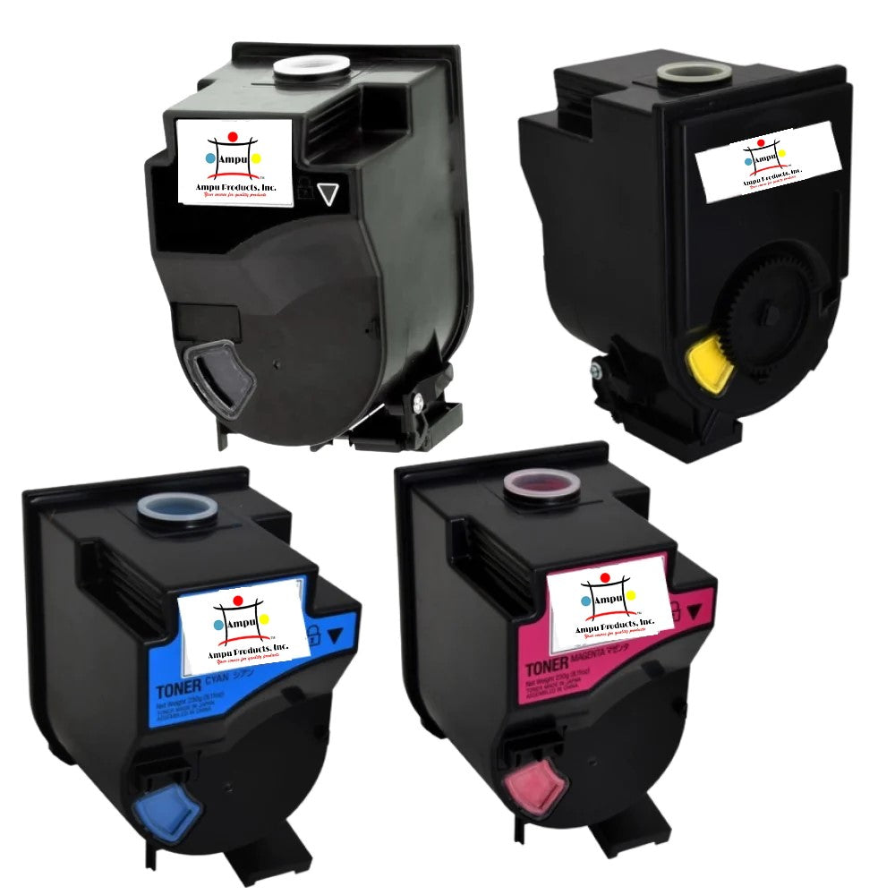 Compatible Toner Cartridge Replacement For KONICA MINOLTA 4053-401, 4053-501, 4053-601, 4053-701 (TN310K, TN310Y, TN310M, TN310C) Black, Yellow, Cyan, Magenta (11.5K YLD) 4-Pack