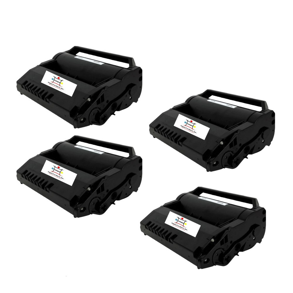Compatible Toner Cartridge Replacement For Lanier 406683 (SP5200HA) Black (25K YLD) 4-Pack