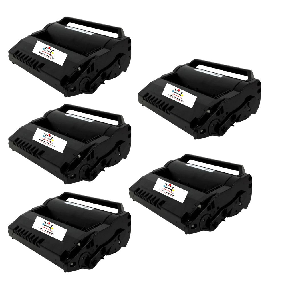 Compatible Toner Cartridge Replacement For Lanier 406683 (SP5200HA) Black (25K YLD) 5-Pack