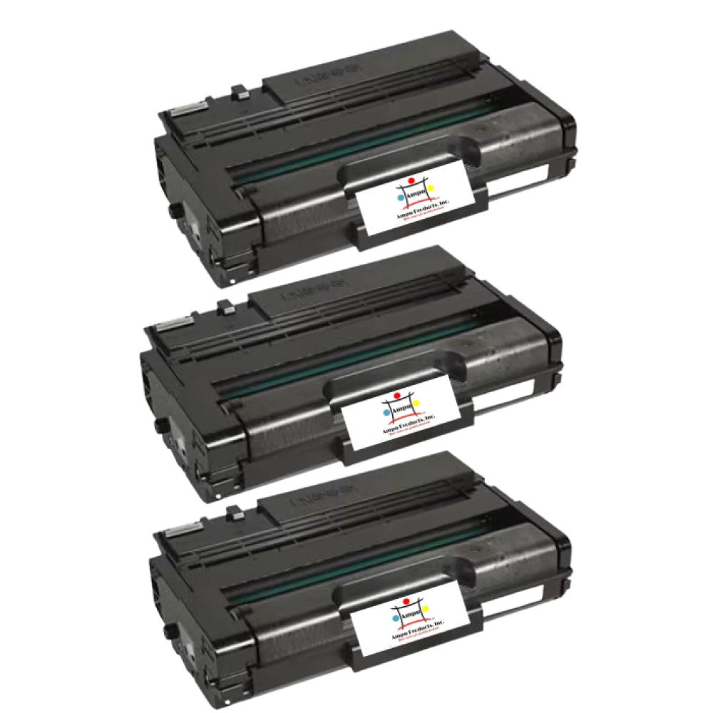 Compatible Toner Cartridge Replacement For RICOH 407245 (High Yield Black) 3.5K YLD (3-Pack)