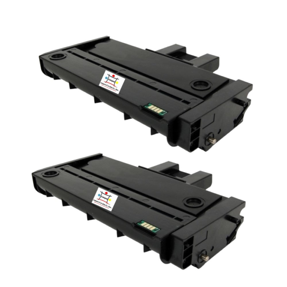Compatible Toner Cartridge Replacement For Ricoh 407258 ( Black) 2.6K YLD (2-Pack)