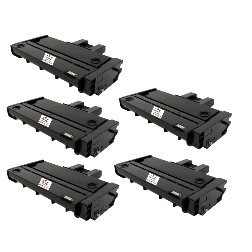 Compatible Toner Cartridge Replacement For Ricoh 407258 ( Black) 2.6K YLD (5-Pack)