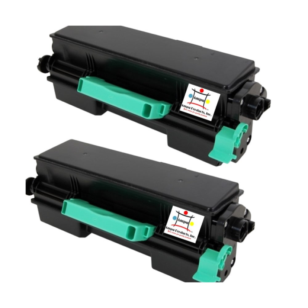 Compatible Toner Cartridge Replacement For RICOH 407316 (Black) 12K YLD (2-Pack)
