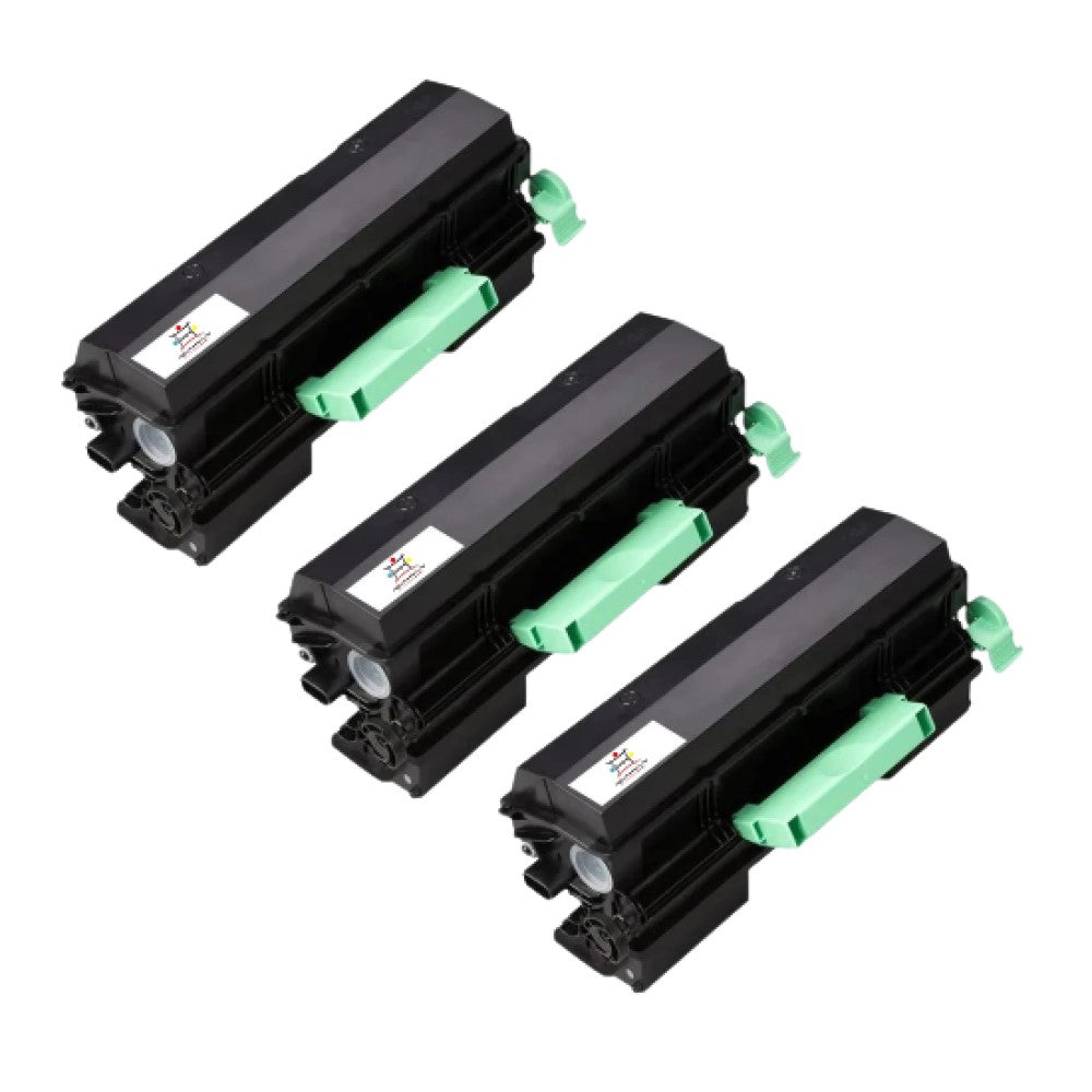 Compatible Toner Cartridge Replacement For Lanier 407316 (SP-4500HA) Extra High Yield Black (12K YLD) 3-Pack