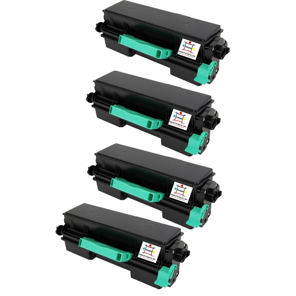 Compatible Toner Cartridge Replacement For RICOH 407316 (Black) 12K YLD (4-Pack)