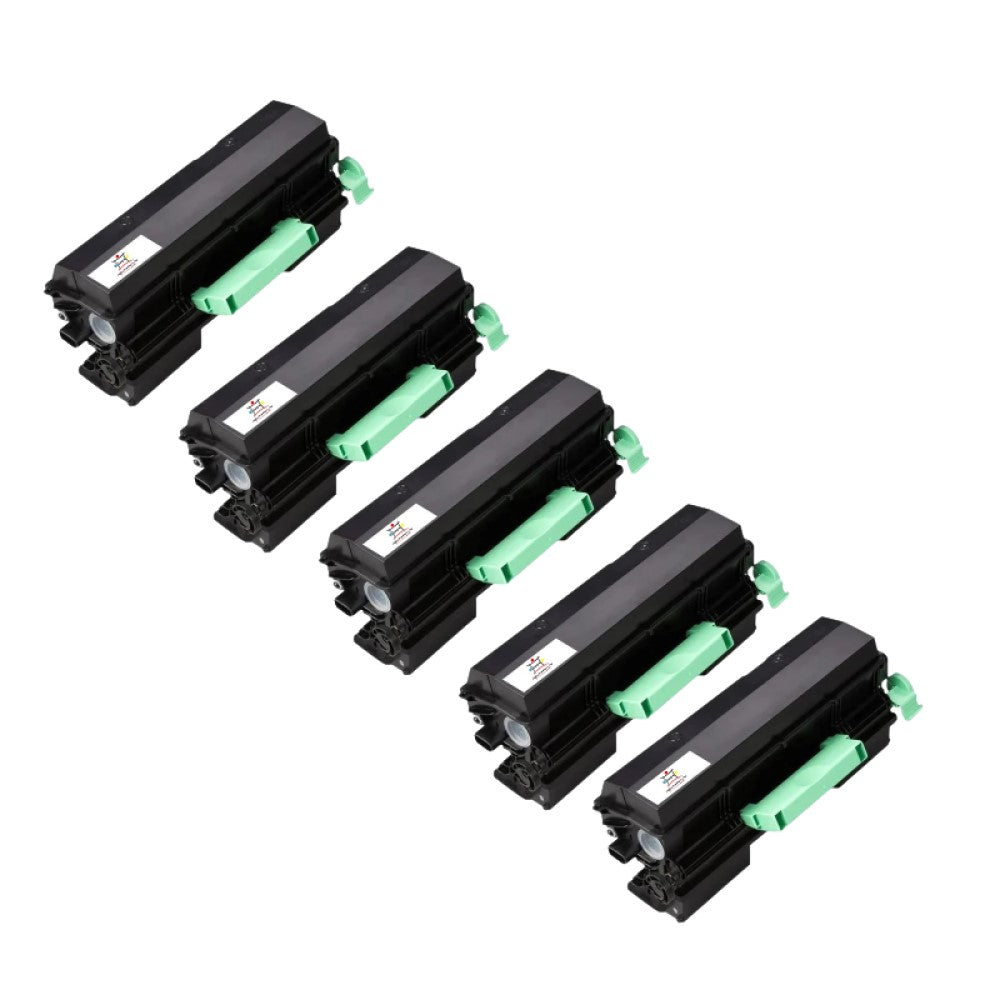 Compatible Toner Cartridge Replacement For Lanier 407316 (SP-4500HA) Extra High Yield Black (12K YLD) 5-Pack