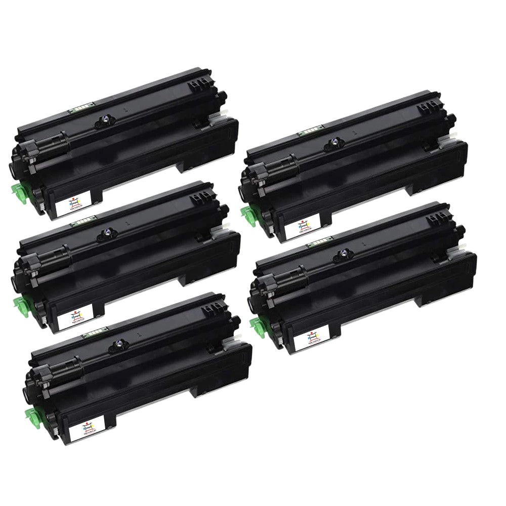 Compatible Toner Cartridge Replacement For RICOH 407319 (B1357, SP4500A) Black (6K YLD) 5-Pack
