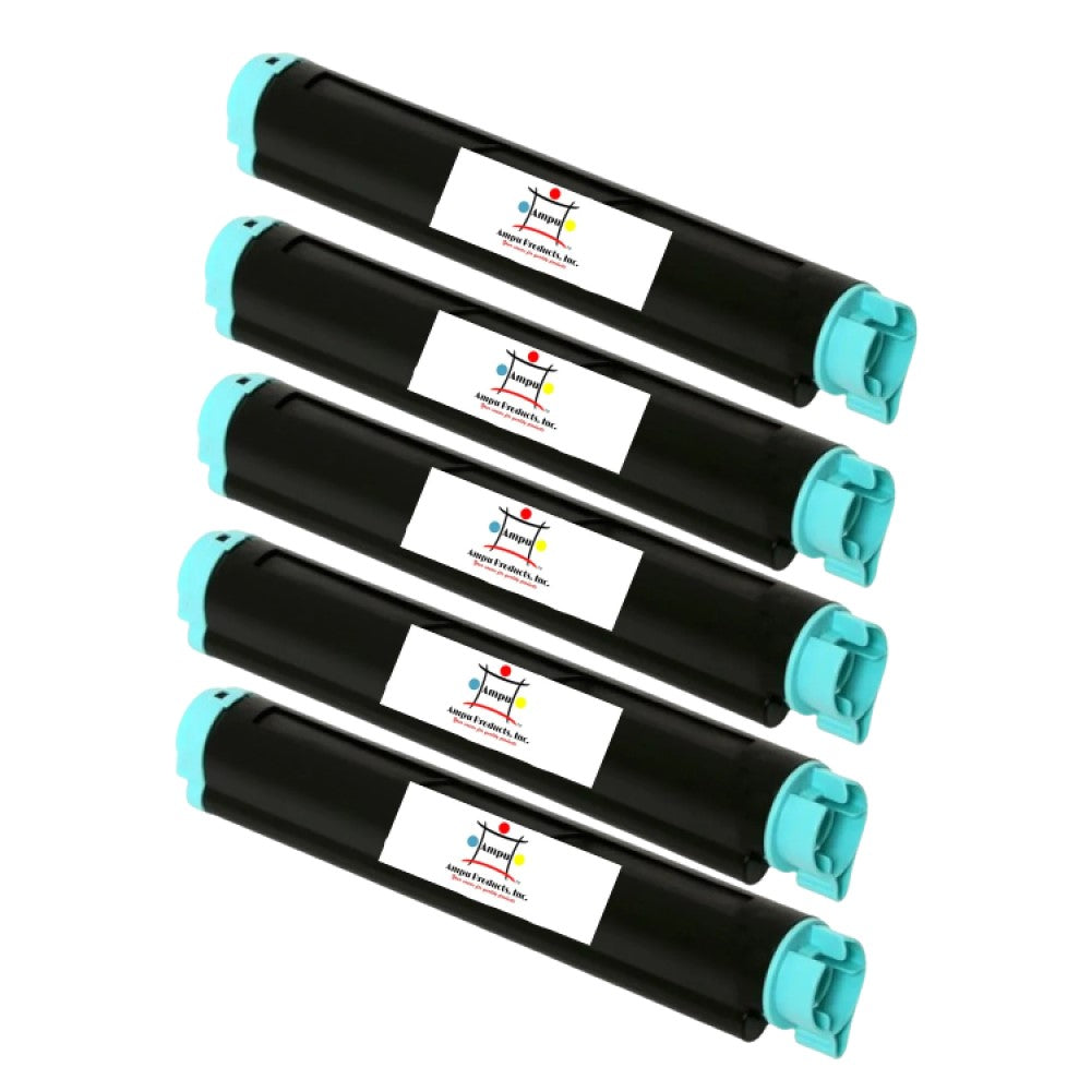 Compatible Toner Cartridge Replacement For OKIDATA 42103001 (Type-9) Black (2.5K YLD) 5-Pack