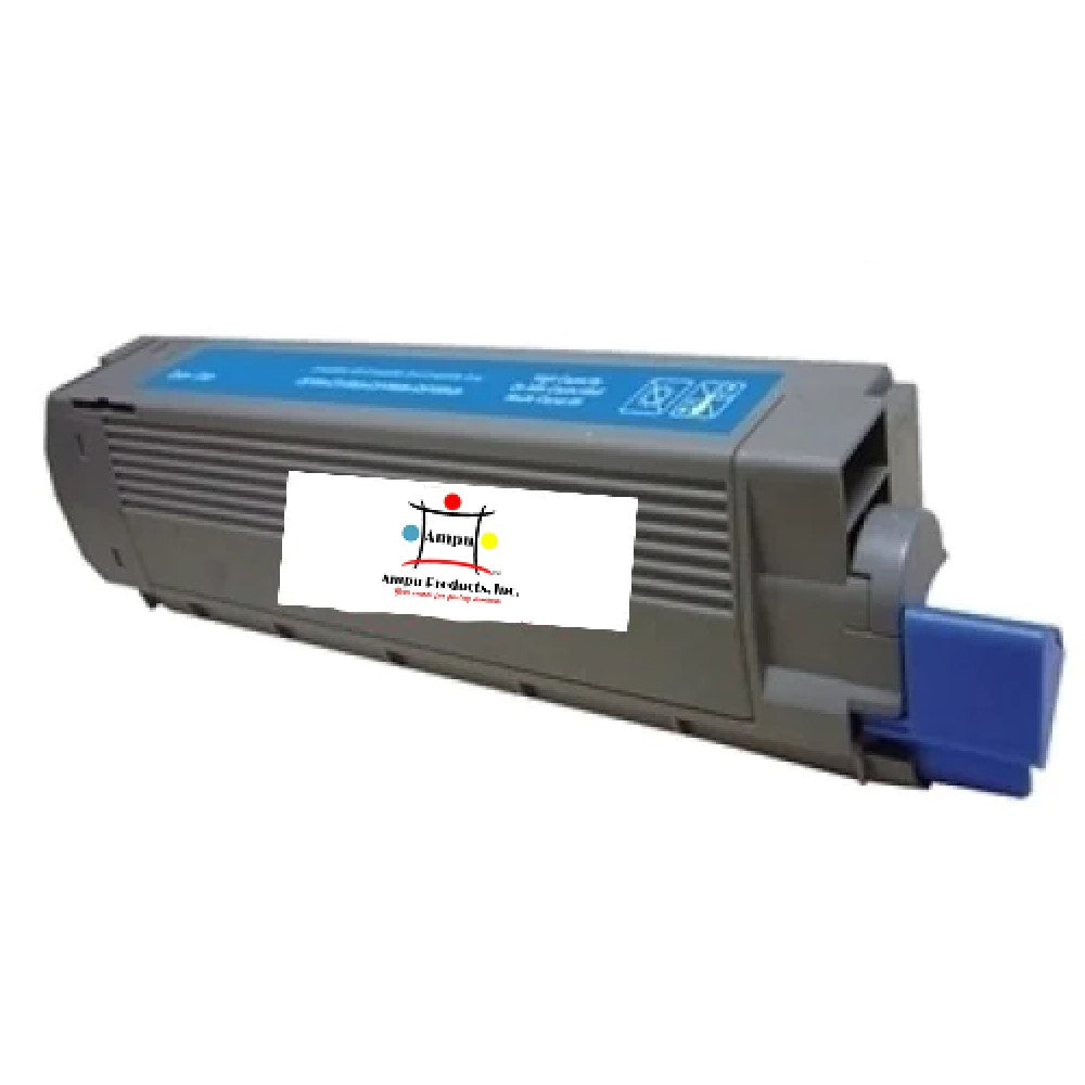 Compatible Toner Cartridge Replacement For OKIDATA 43324419 (TYPE C8) Cyan (5K YLD)