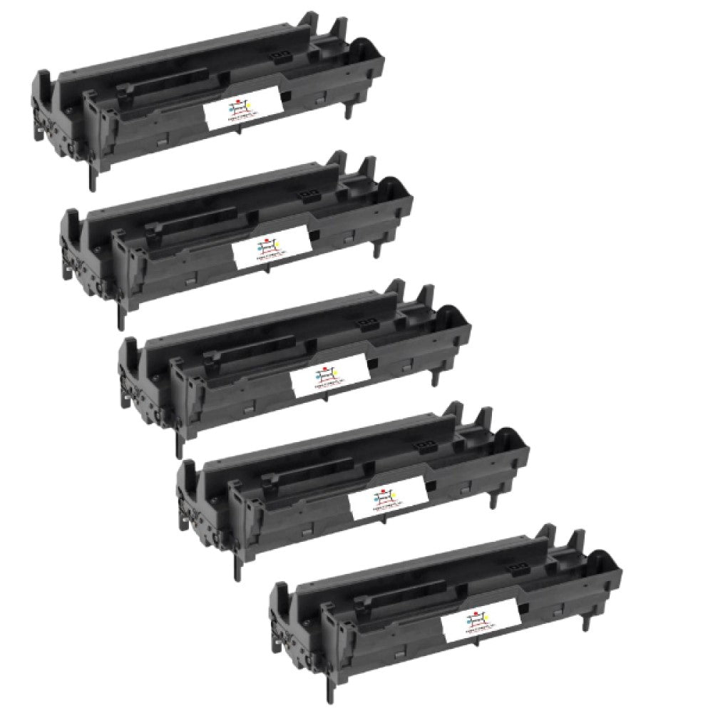 Compatible Drum Unit Replacement For OKIDATA 43501901 (Black) 25K YLD (5-Pack)