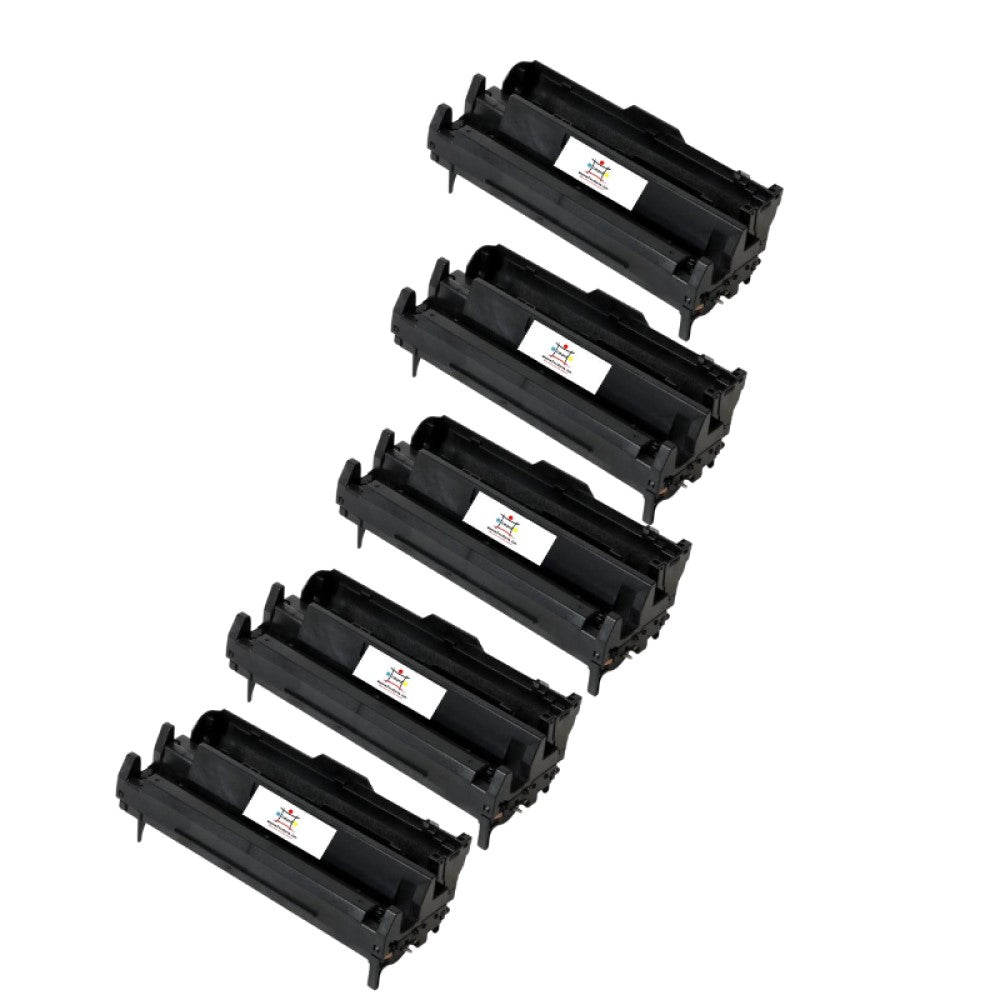 Compatible Drum Unit Replacement For OKIDATA 43979001 (Black) 25K YLD (5-Pack)