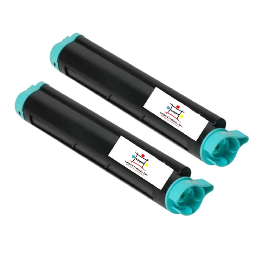 Compatible Toner Cartridge Replacement For OKIDATA 43979101 (Black) 3.5K YLD (2-Pack)