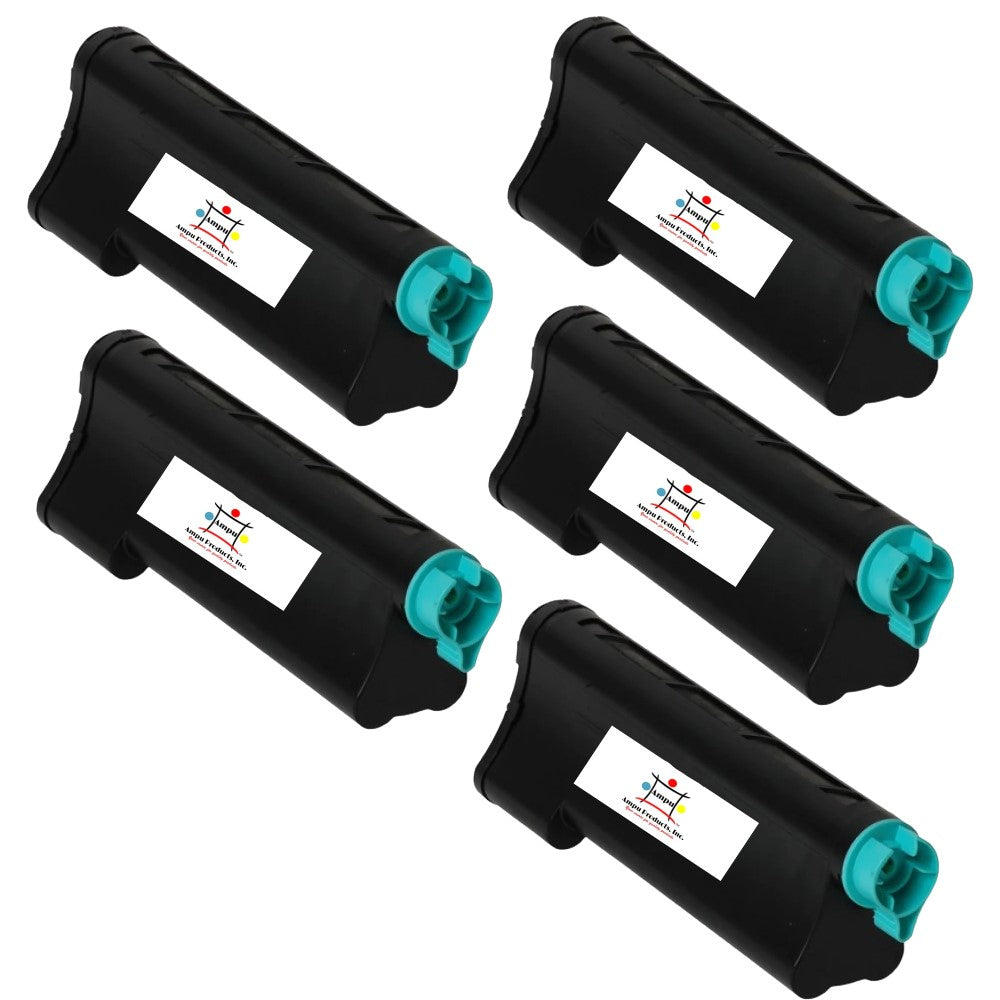 Compatible Toner Cartridge Replacement For OKIDATA 43979206 (Black) 10K YLD (5-Pack)