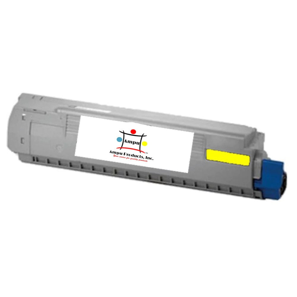 Compatible Toner Cartridge Replacement For OKIDATA 44059109 (Yellow) 8K YLD