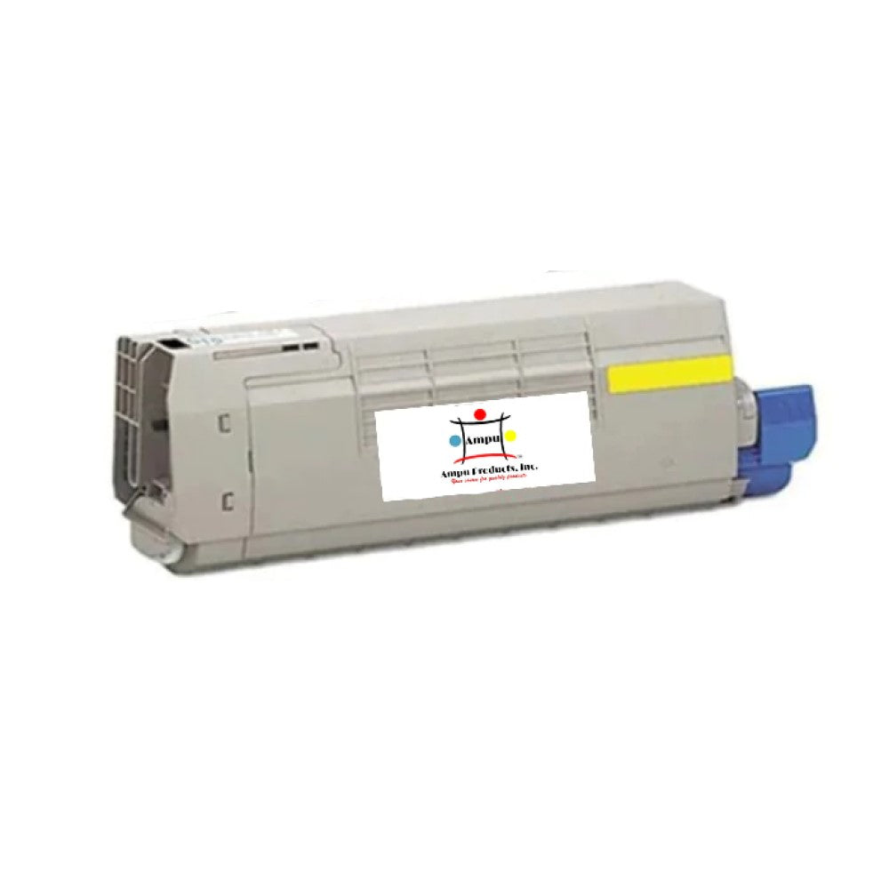Compatible Toner Cartridge Replacement For OKIDATA 44844509 (Yellow) 10K YLD
