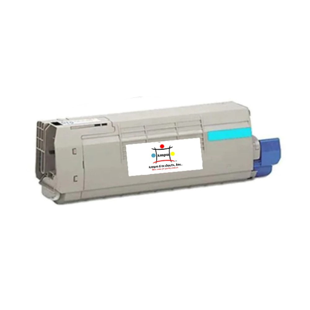 Compatible Toner Cartridge Replacement For OKIDATA 44844511 (Cyan) 10K YLD