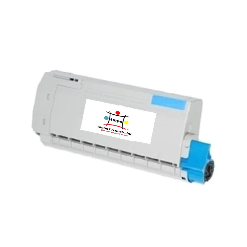 Compatible Toner Cartridge Replacement For OKIDATA 46507603 (Cyan) 11.5K YLD