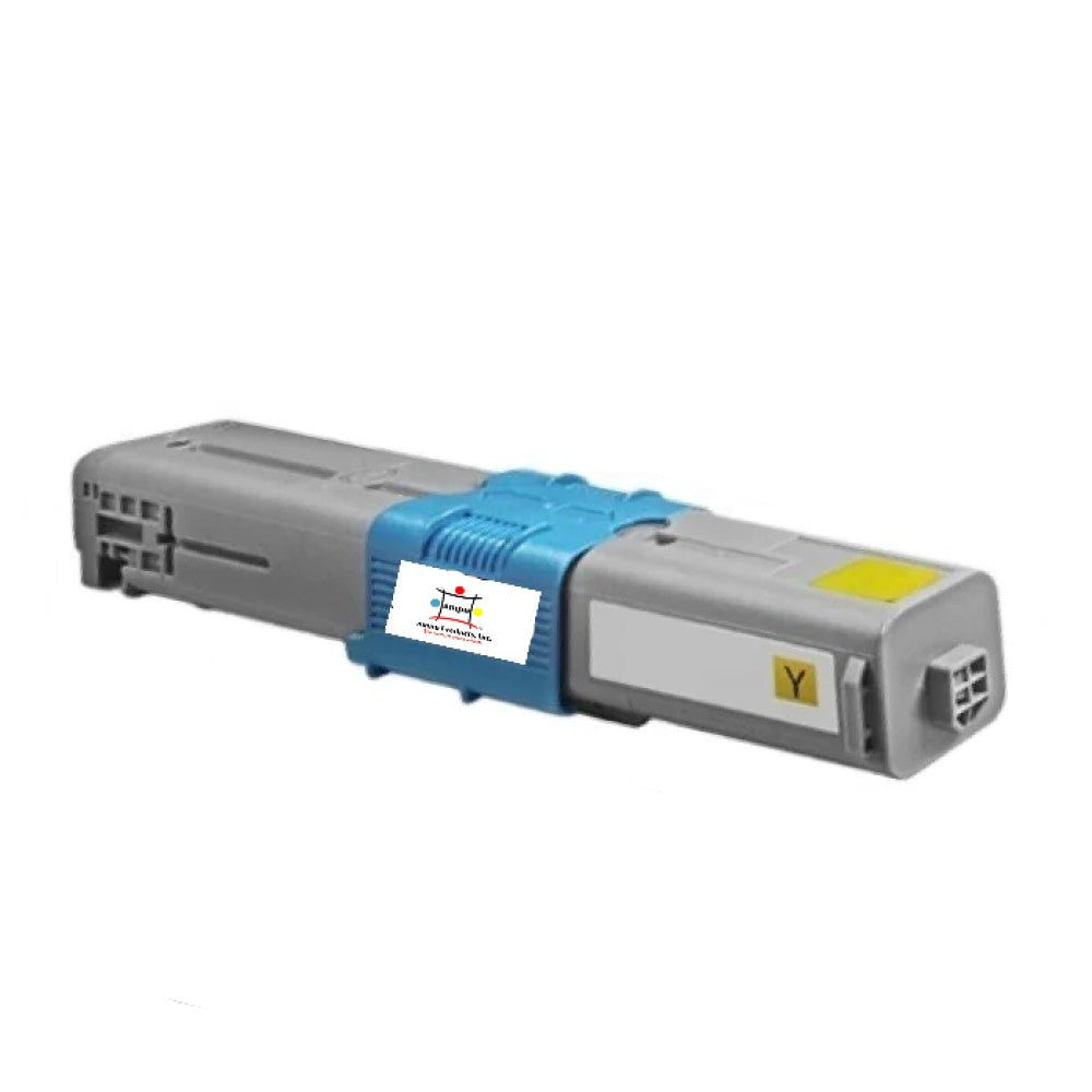 Compatible Toner Cartridge Replacement For OKIDATA 46508701 (Yellow) 3K YLD