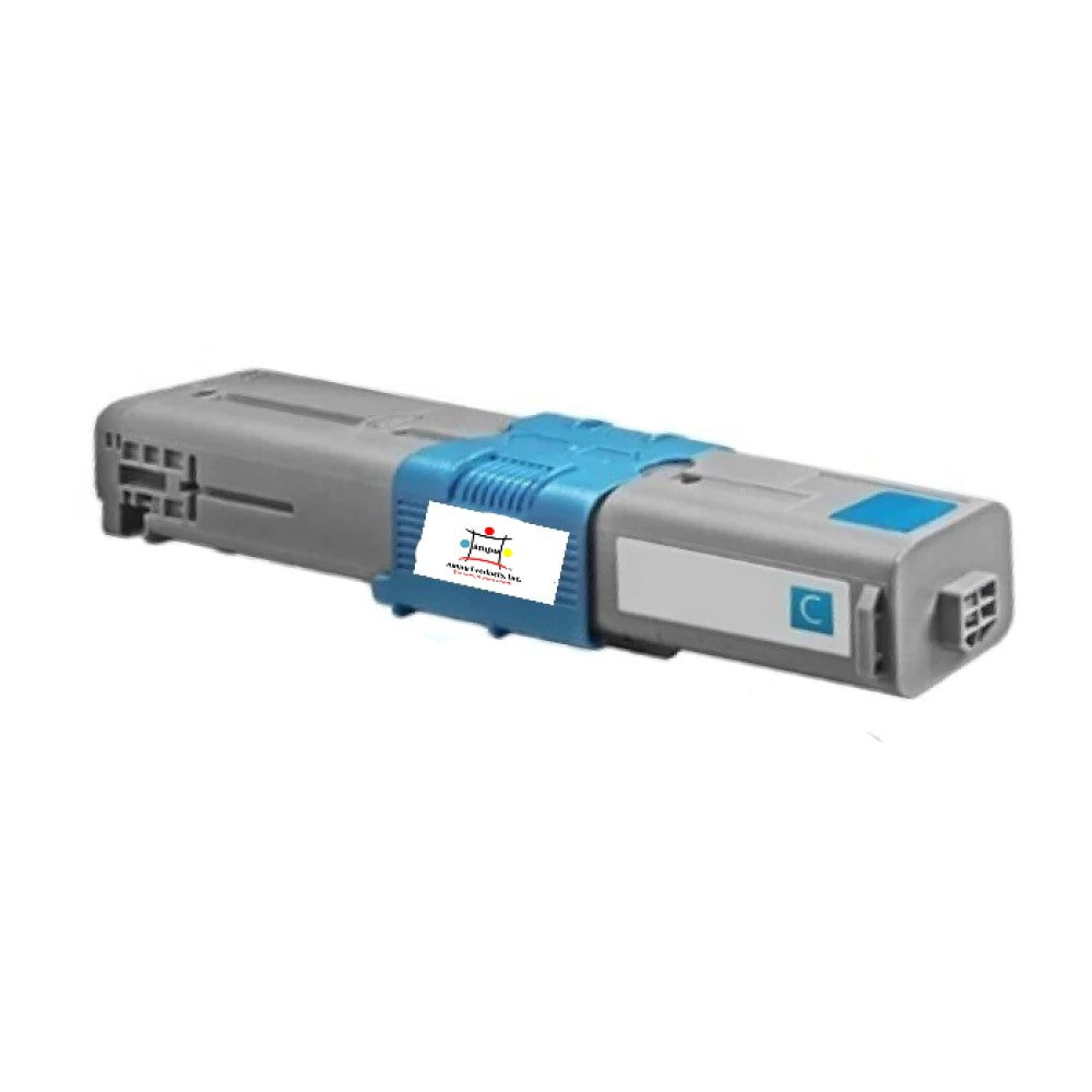 Compatible Toner Cartridge Replacement For OKIDATA 46508703 (Cyan) 3K YLD