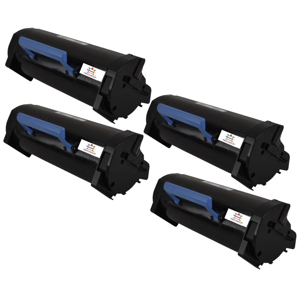 Compatible Toner Cartridge Replacement For Lexmark 51B1000 (Black) 2.5K YLD (4-Pack)