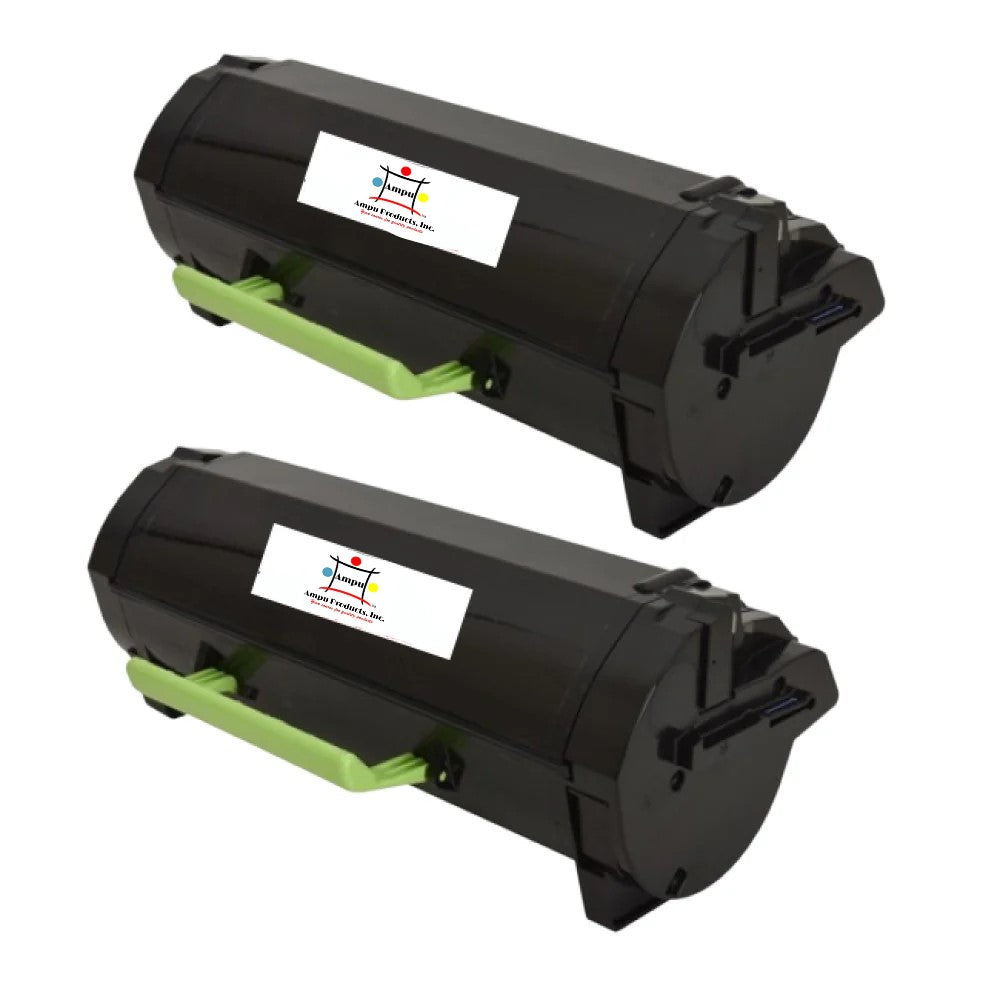 Compatible Toner Cartridge Replacement For Lexmark 51B1H00 (High Yield Black) 8.5K YLD (2-Pack)