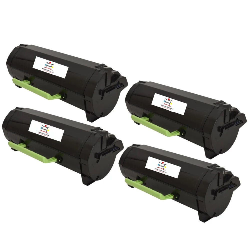 Compatible Toner Cartridge Replacement For Lexmark 51B1H00 (High Yield Black) 8.5K YLD (4-Pack)