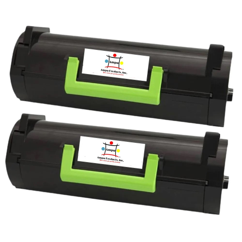 Compatible Toner Cartridge Replacement For Lexmark 51B1X00 (Black) 20K YLD (2-Pack)