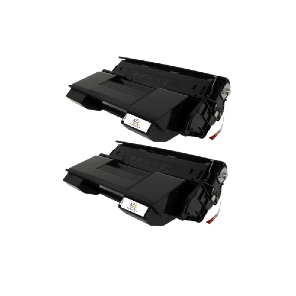Compatible Toner Cartridge Replacement For OKIDATA 52114502 (High Yield Black) 17K YLD (2-Pack)
