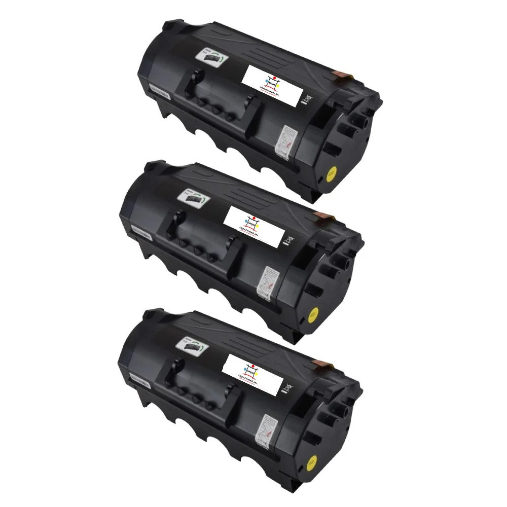 Compatible Toner Cartridge Replacement For Lexmark 53B1H00 (Black) 25K YLD (3-Pack)