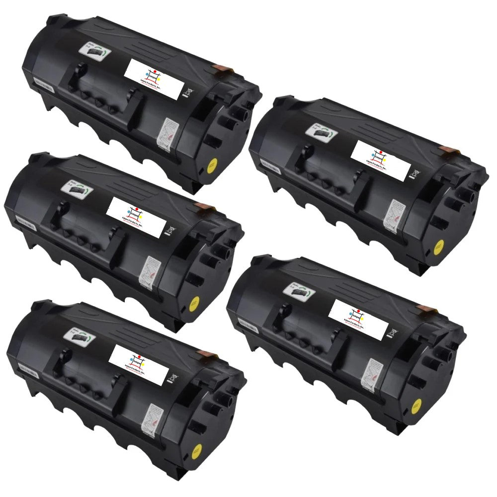 Compatible Toner Cartridge Replacement For Lexmark 53B1H00 (Black) 25K YLD (5-Pack)