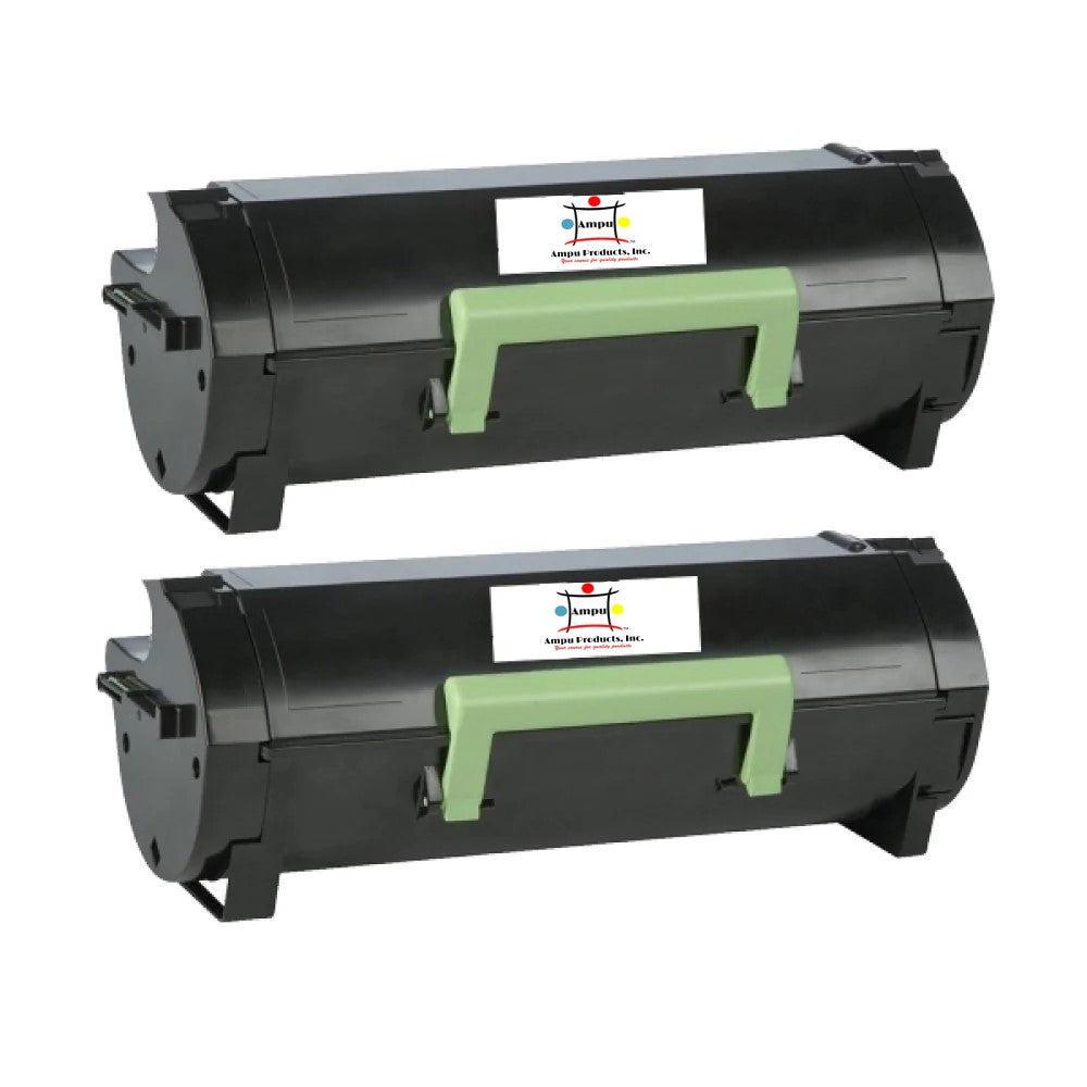 Compatible Toner Cartridge Replacement For Lexmark 56F1000 (Black) 6K YLD (2-Pack)