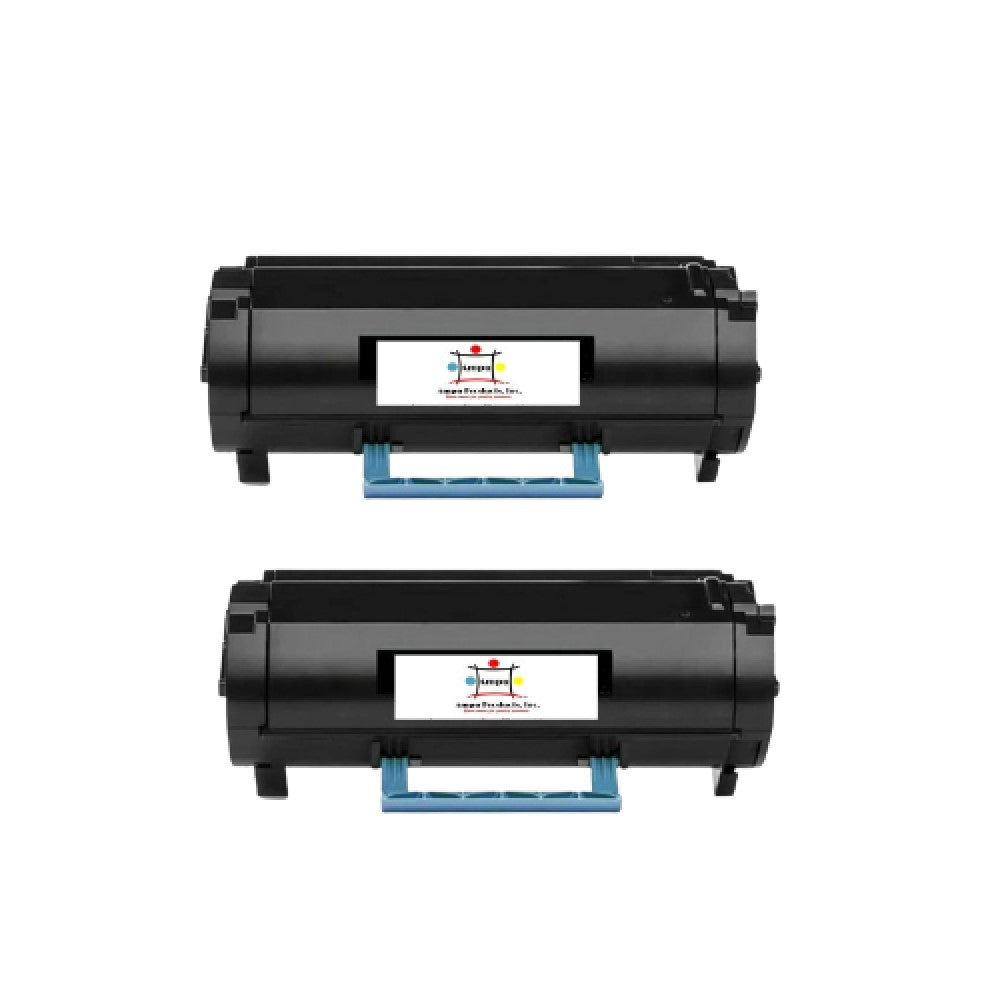 Compatible Toner Cartridge Replacement For DELL 593-BBYO (FR3HY) Black (3K YLD) 2-Pack