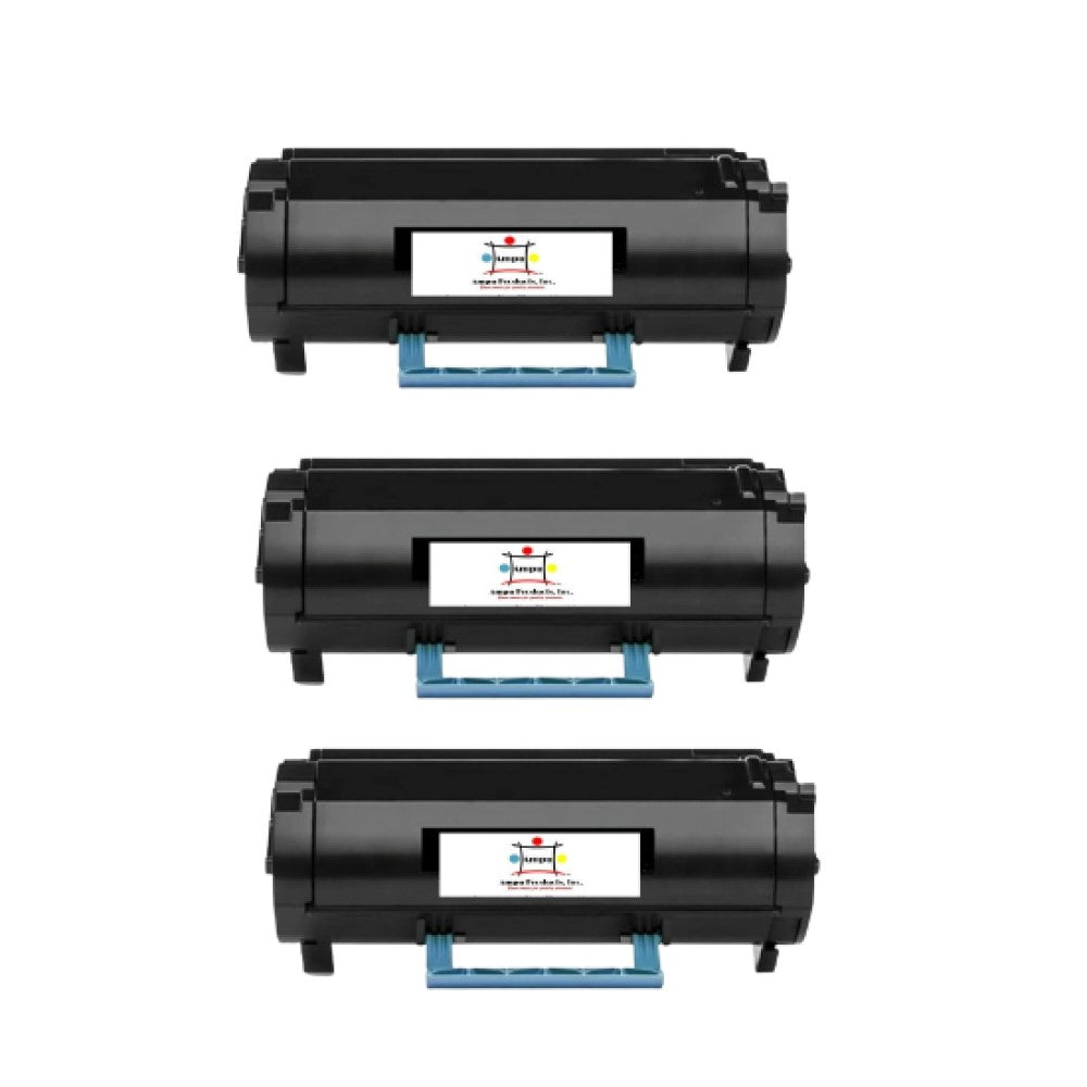 Compatible Toner Cartridge Replacement For DELL 593-BBYO (FR3HY) Black (3K YLD) 3-Pack